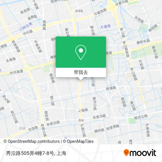 秀沿路505弄4幢7-8号地图