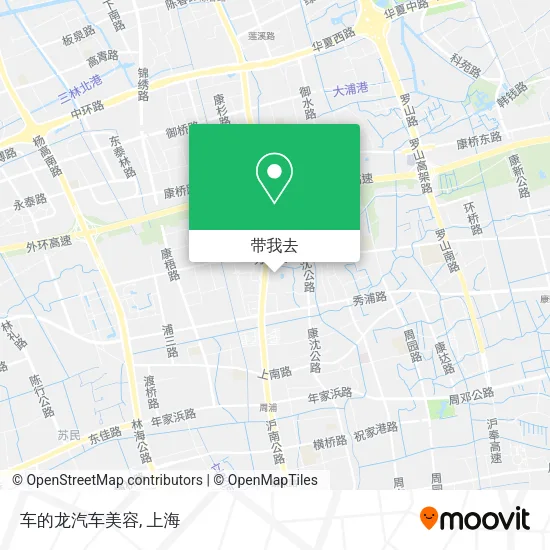 车的龙汽车美容地图