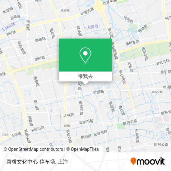 康桥文化中心-停车场地图