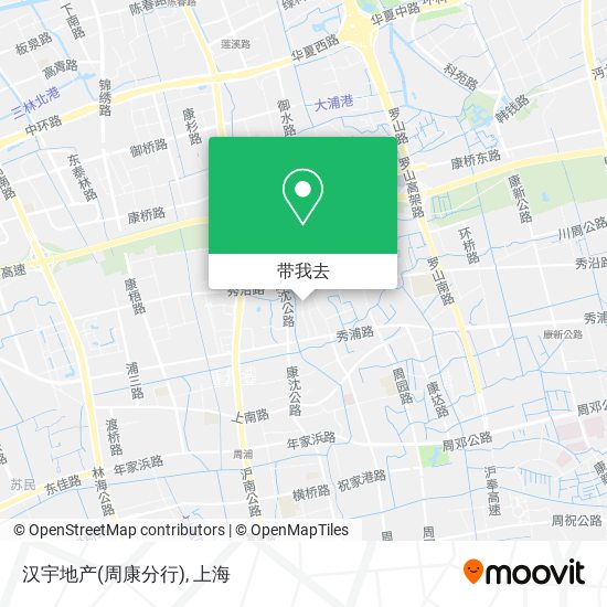 汉宇地产(周康分行)地图