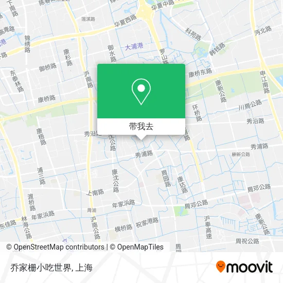 乔家栅小吃世界地图