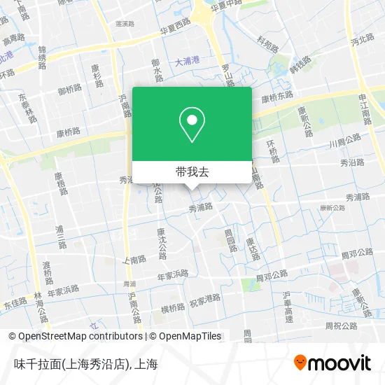 味千拉面(上海秀沿店)地图