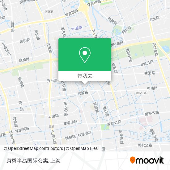 康桥半岛国际公寓地图