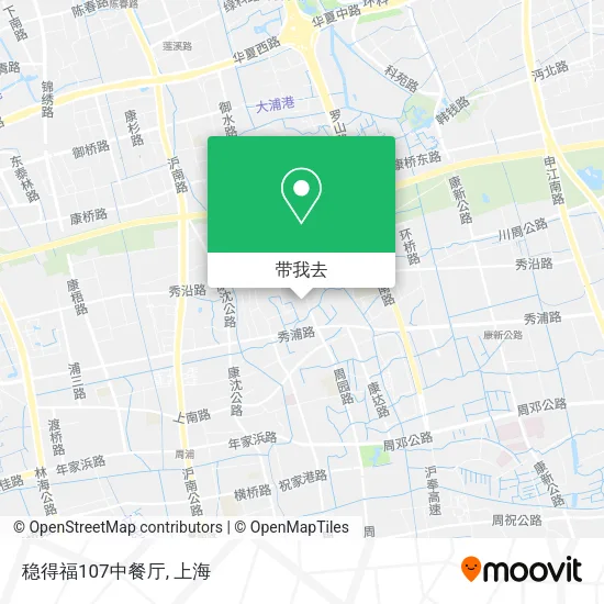 稳得福107中餐厅地图