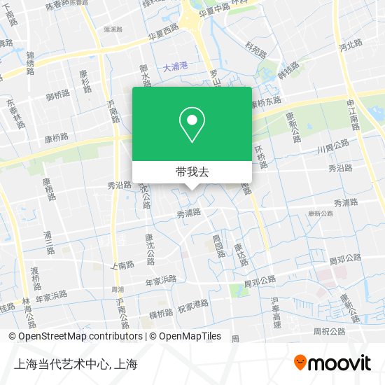 上海当代艺术中心地图