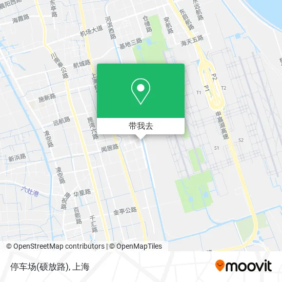 停车场(硕放路)地图
