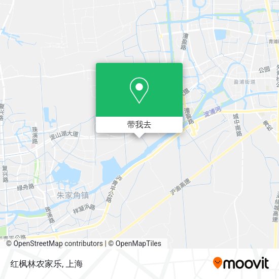 红枫林农家乐地图