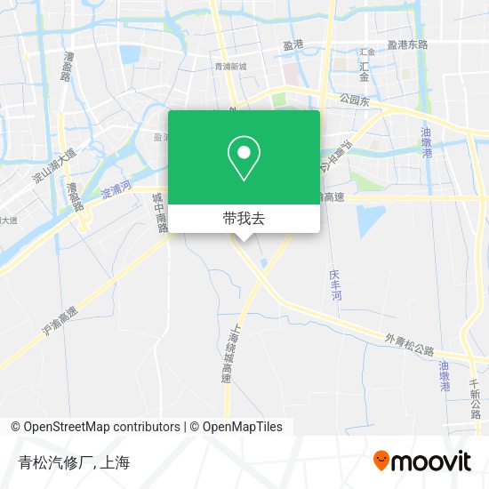 青松汽修厂地图