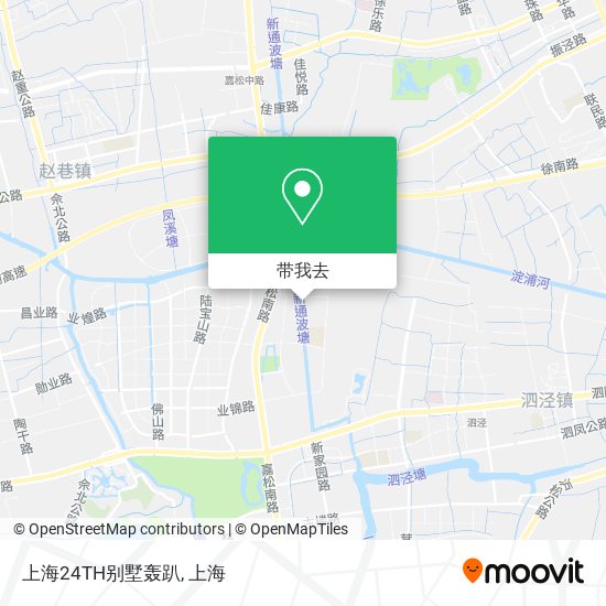 上海24TH别墅轰趴地图