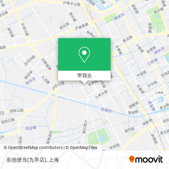 东池便当(九亭店)地图