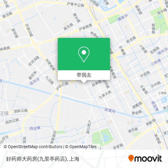 好药师大药房(九里亭药店)地图