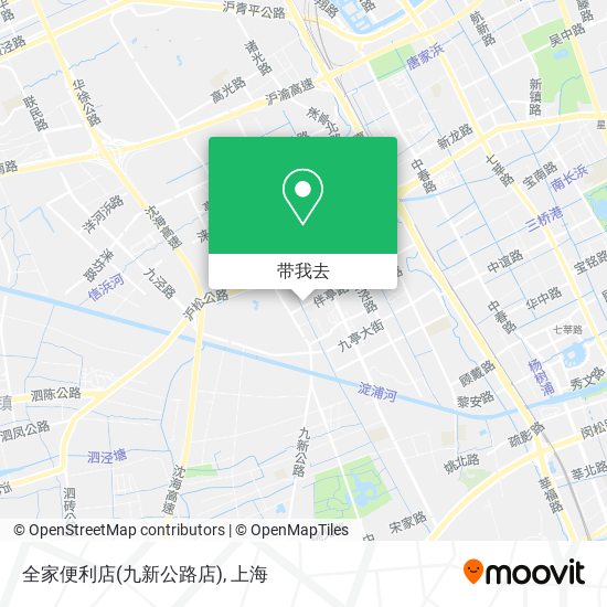 全家便利店(九新公路店)地图