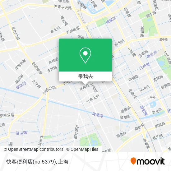 快客便利店(no.5379)地图