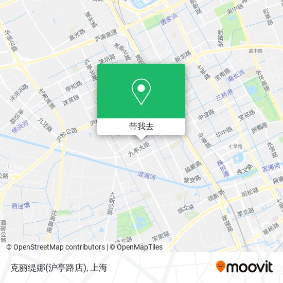 克丽缇娜(沪亭路店)地图