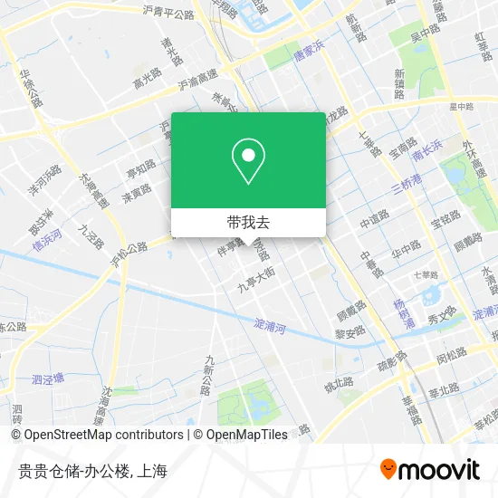 贵贵仓储-办公楼地图
