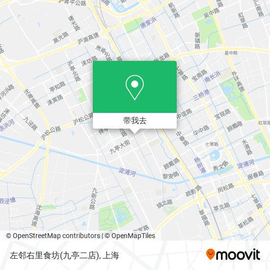 左邻右里食坊(九亭二店)地图