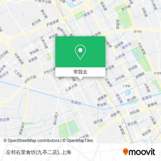 左邻右里食坊(九亭二店)地图