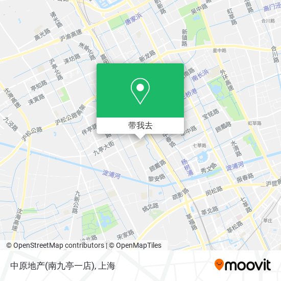 中原地产(南九亭一店)地图