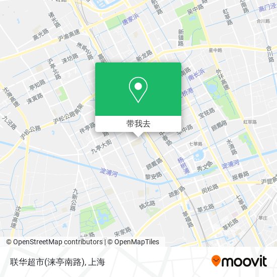 联华超市(涞亭南路)地图