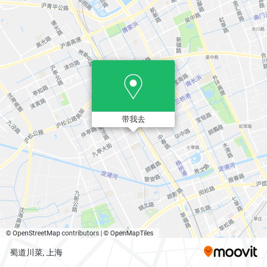 蜀道川菜地图