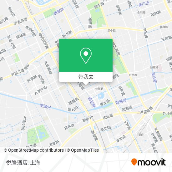 悦隆酒店地图