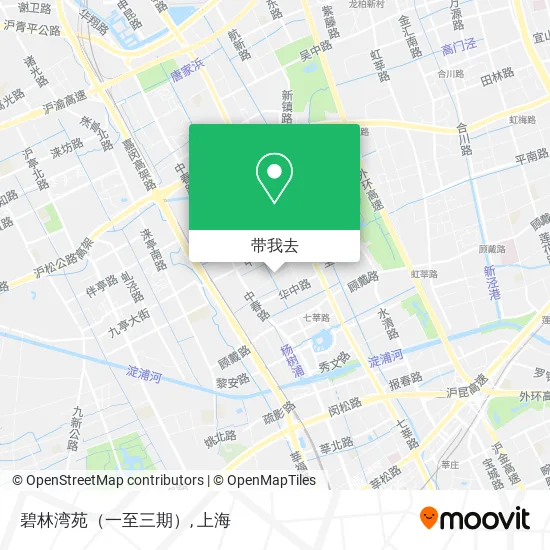 碧林湾苑（一至三期）地图