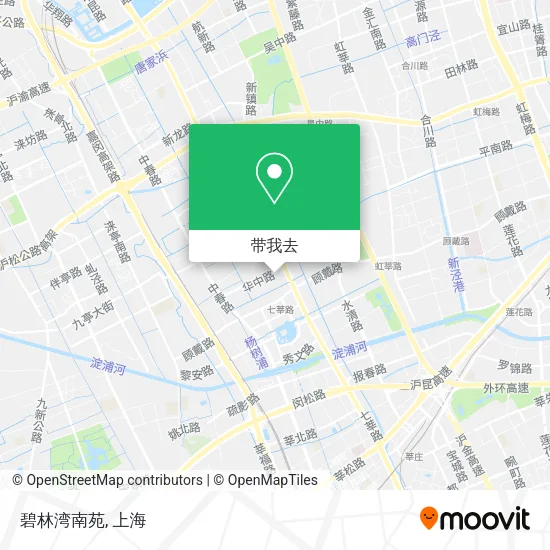 碧林湾南苑地图