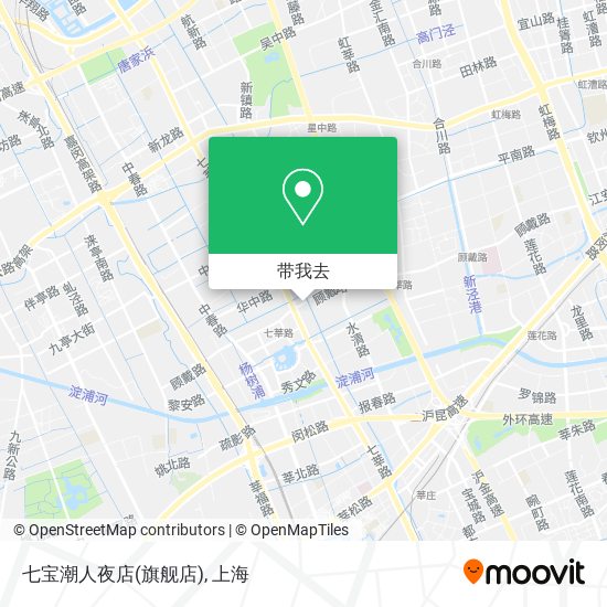 七宝潮人夜店(旗舰店)地图