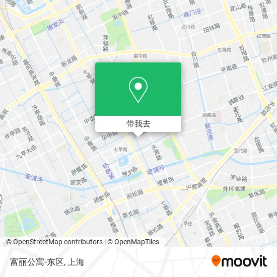富丽公寓-东区地图
