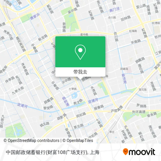 中国邮政储蓄银行(财富108广场支行)地图
