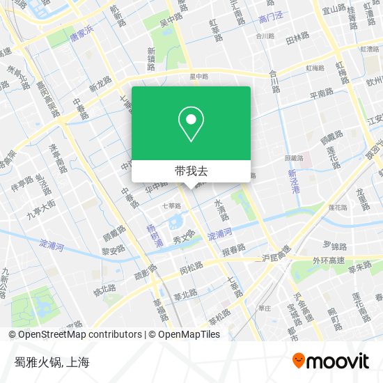 蜀雅火锅地图