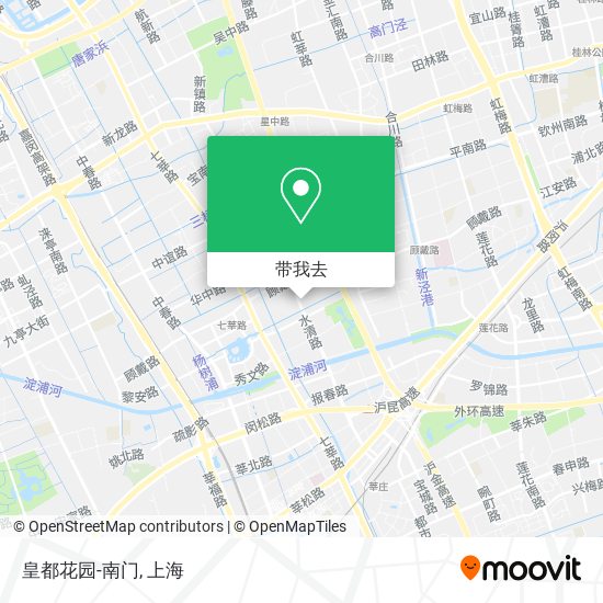 皇都花园-南门地图