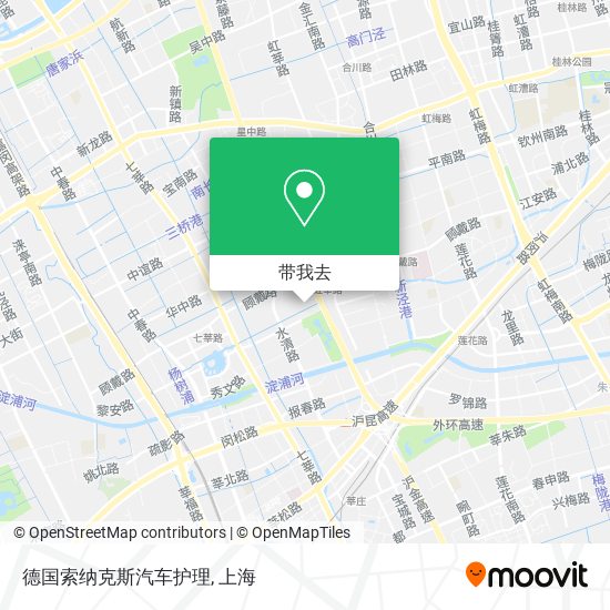 德国索纳克斯汽车护理地图
