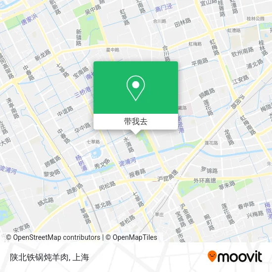 陕北铁锅炖羊肉地图