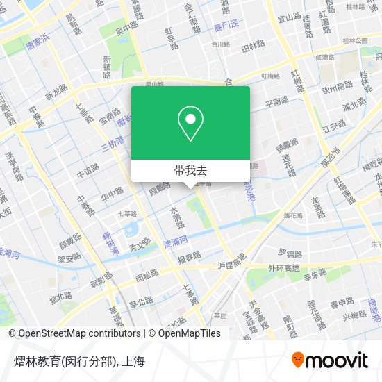 熠林教育(闵行分部)地图