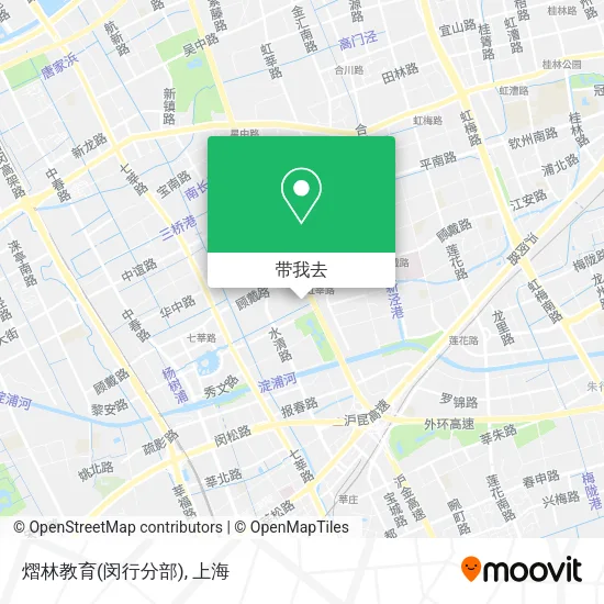 熠林教育(闵行分部)地图