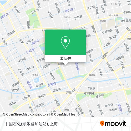 中国石化(顾戴路加油站)地图