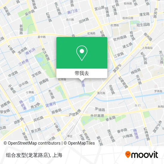 组合发型(龙茗路店)地图
