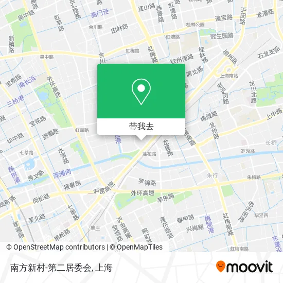 南方新村-第二居委会地图