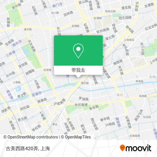 古美西路420弄地图