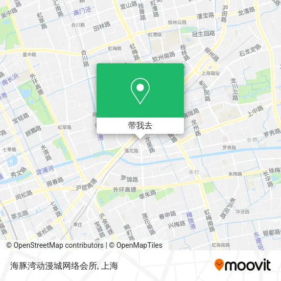 海豚湾动漫城网络会所地图