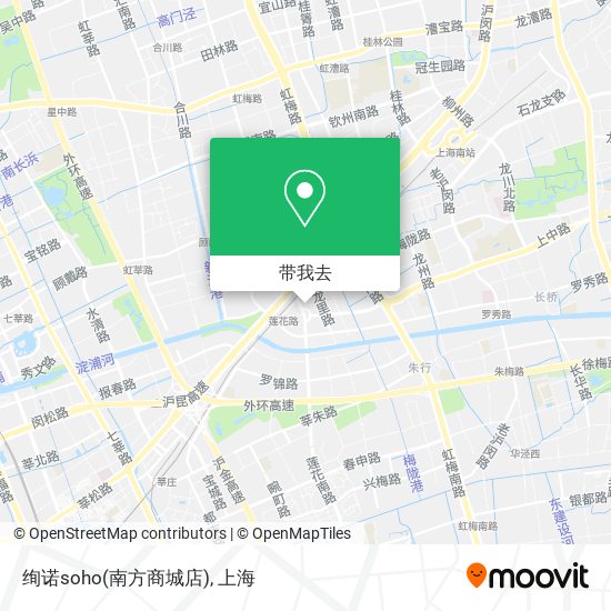 绚诺soho(南方商城店)地图