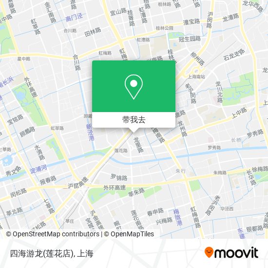 四海游龙(莲花店)地图