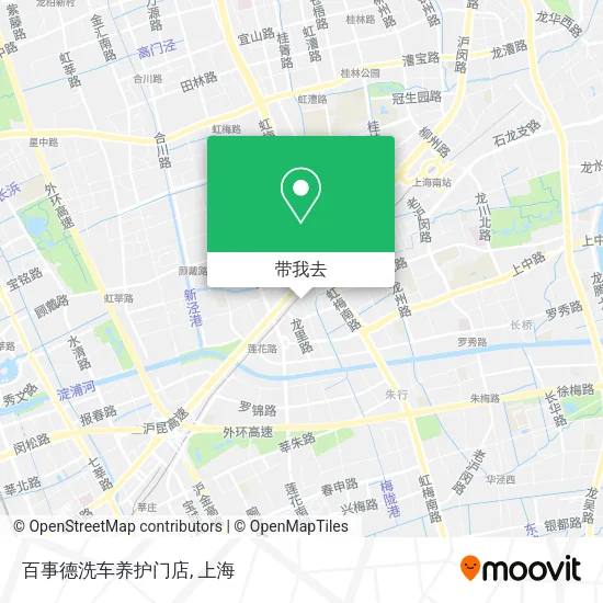 百事德洗车养护门店地图