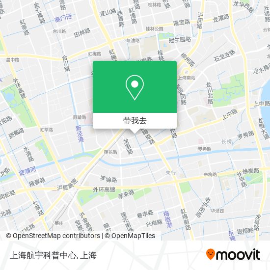上海航宇科普中心地图