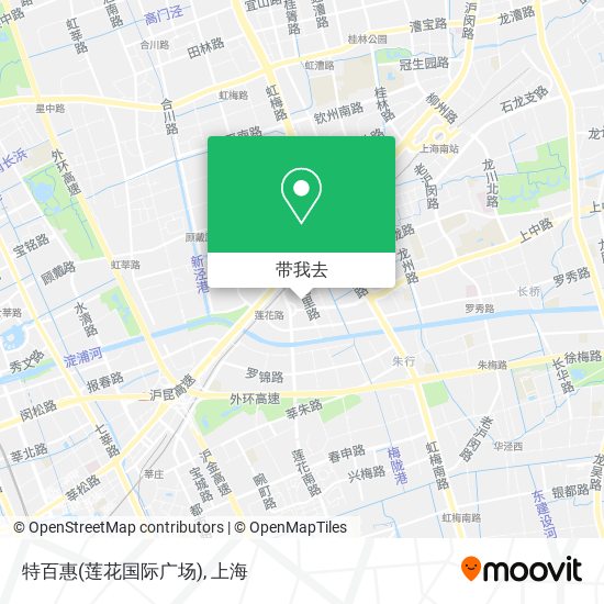 特百惠(莲花国际广场)地图