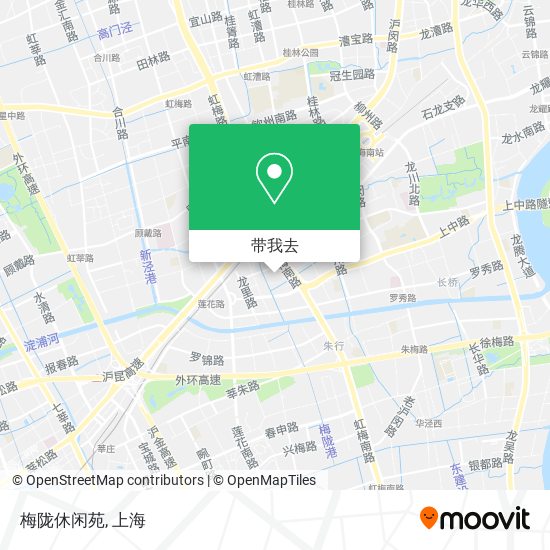 梅陇休闲苑地图