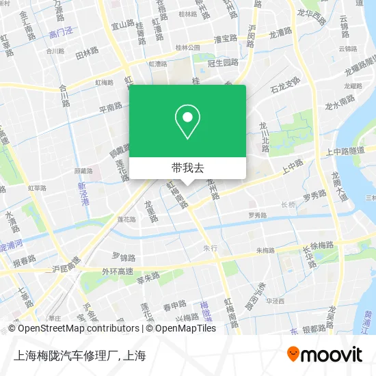 上海梅陇汽车修理厂地图