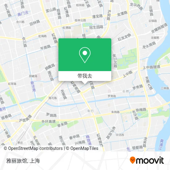 雅丽旅馆地图