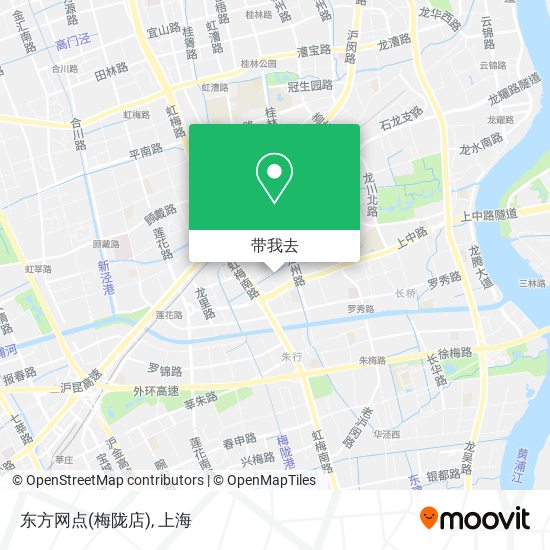 东方网点(梅陇店)地图